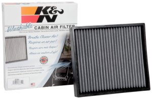 Hyundai Genesis Cabin Air Filter - K&N Engineering - Washable - `09-`16